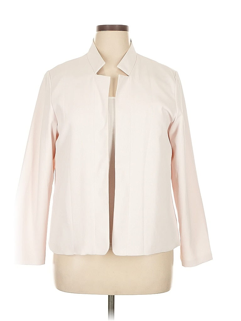 Pre-owned Unbranded Blazer Jacket In White