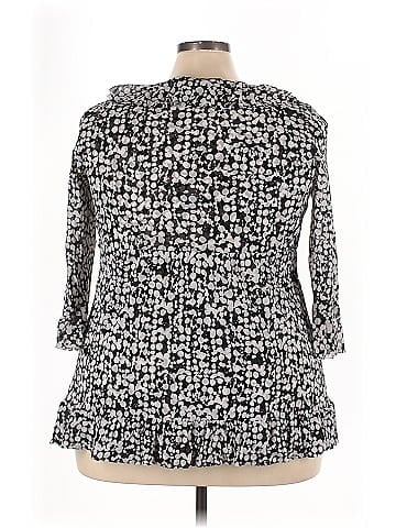 INC International Concepts 3/4 Sleeve Blouse (view 2)