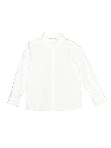 Bonpoint Long Sleeve Button-Down Shirt (view 1)