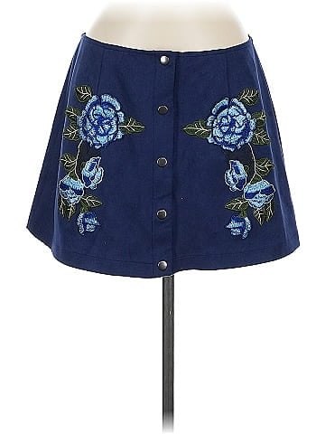 Jack by BB Dakota Denim Skirt (view 1)