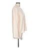 Worth New York 100% Silk Ivory Long Sleeve Silk Top Size 12 - photo 3