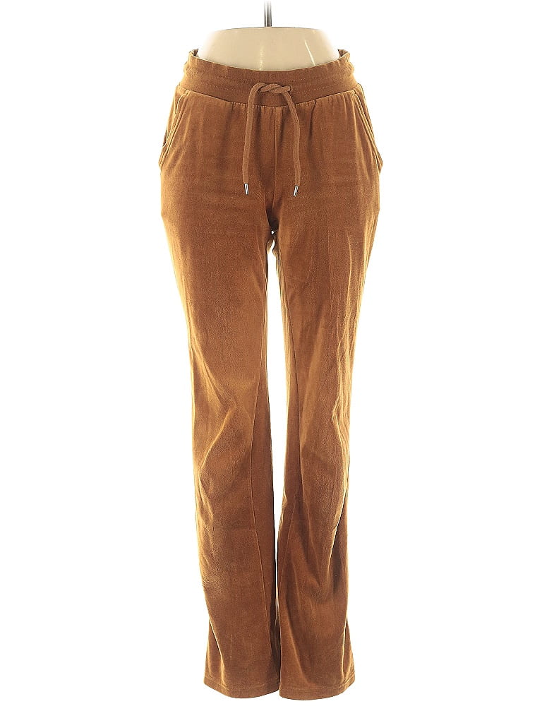 Pre-owned Gap Velour Pants In Brown