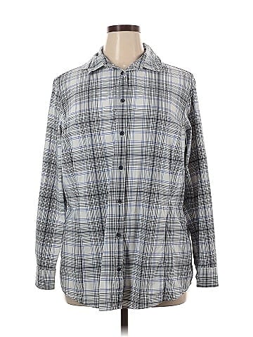 Duluth Trading Co. Long Sleeve Button-Down Shirt (view 1)