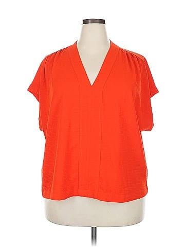 A New Day Short Sleeve Blouse (view 1)