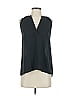 J.Crew 365 100% Polyester Solid Black Sleeveless Blouse Size XS - photo 1