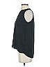 J.Crew 365 100% Polyester Solid Black Sleeveless Blouse Size XS - photo 4