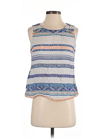 Skies Are Blue Sleeveless Blouse (view 1)