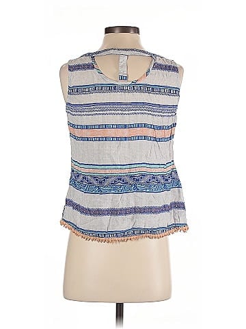 Skies Are Blue Sleeveless Blouse (view 2)
