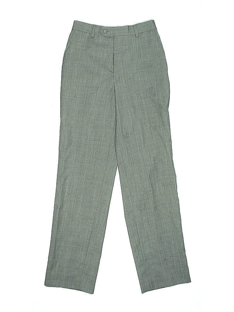 Lord & Taylor Green Wool Pants Size 12 - photo 1