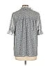 Pleione 100% Polyester Gray Short Sleeve Turtleneck Size L - photo 2