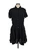 Hot Topic 100% Rayon Black Casual Dress Size L - photo 1