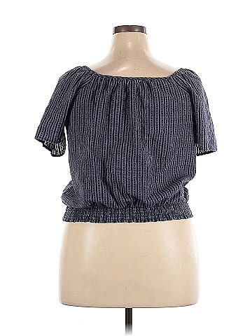 Maurices Short Sleeve Blouse (view 2)