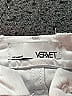 Vervet Metallic Ivory White Jeans Size 28 waist - photo 7