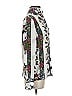 Alberto Makali 100% Silk Print Ivory Long Sleeve Silk Top Size S - photo 3
