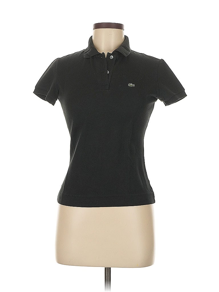 Lacoste Black Short Sleeve Polo Size EU 40 / US 10 - photo 1