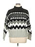 Joseph A. Argyle Gray Turtleneck Sweater Size XL - photo 1
