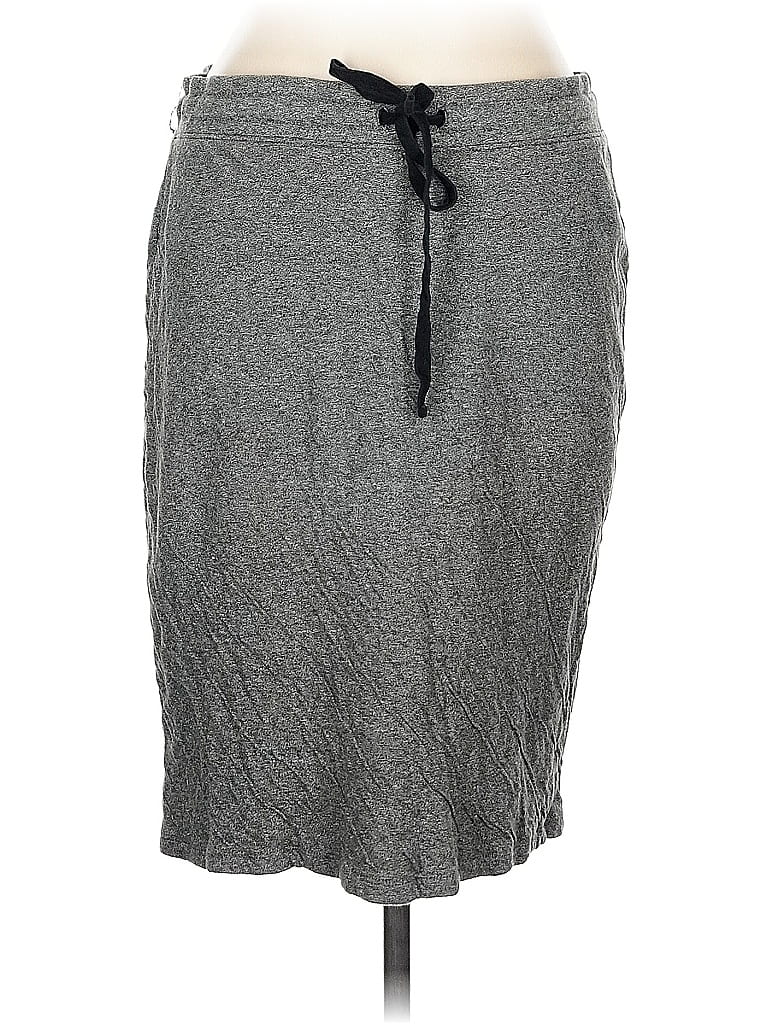 Pre-owned Ann Taylor Loft Outlet Casual Skirt In Gray