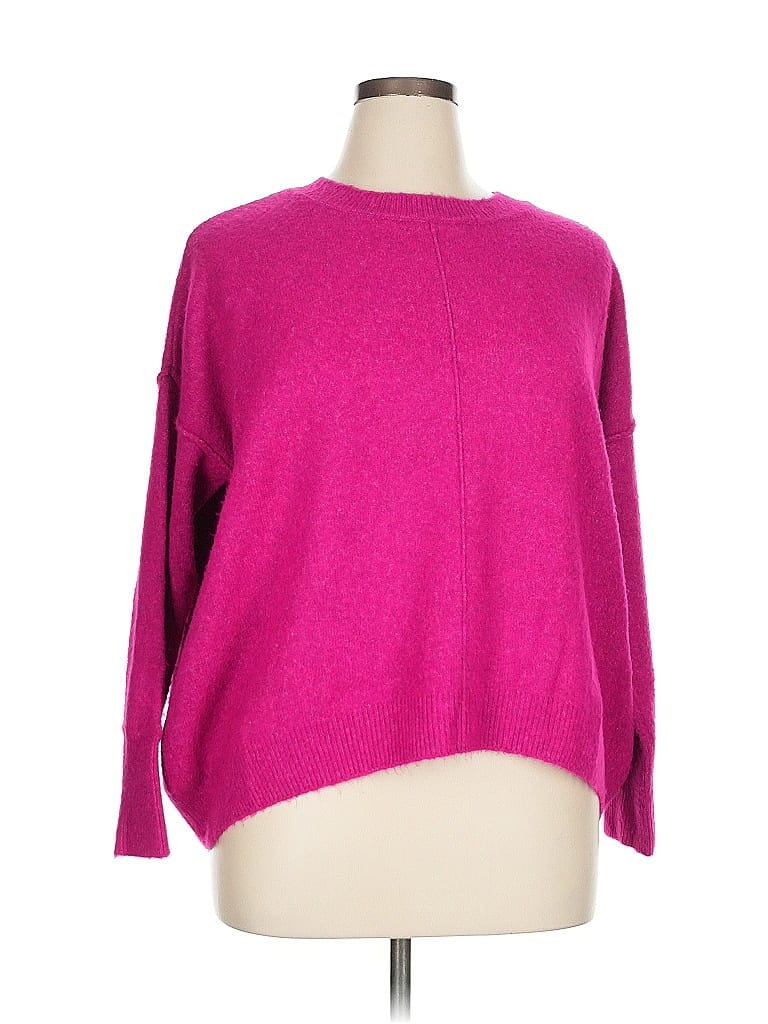 Pre-owned Vince Camuto Pullover Sweater In Pink