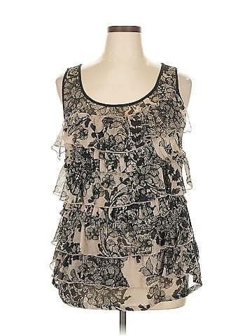 DKNY Jeans Sleeveless Blouse (view 1)