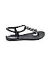 IPanema Black Sandals Size 6 - photo 1