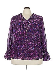 Jm Collection Long Sleeve Blouse