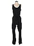 Ann Taylor LOFT 100% Polyester Solid Black Jumpsuit Size XS - photo 1