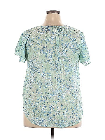 Liz Claiborne Short Sleeve Blouse (view 2)