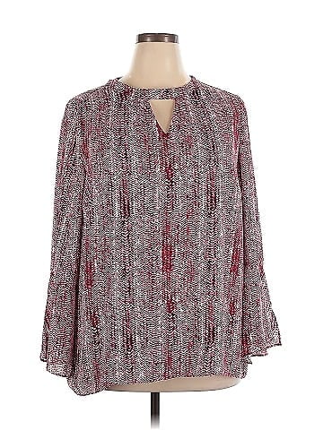 Roz & Ali Long Sleeve Blouse (view 1)