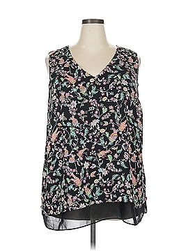 Rose + Olive Sleeveless Blouse