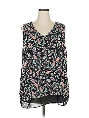 Rose + Olive Sleeveless Blouse