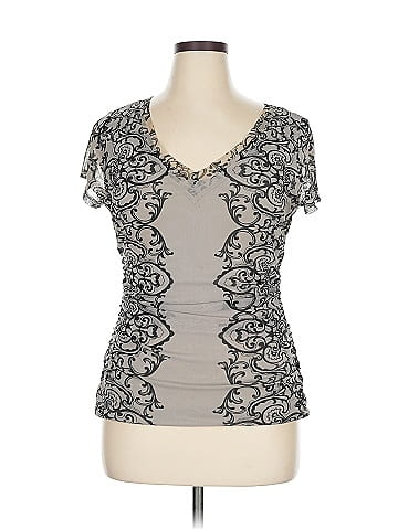 INC International Concepts Short Sleeve Top (view 1)