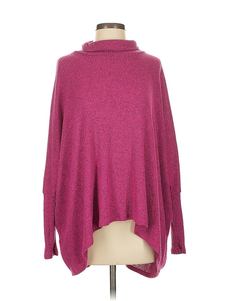 Pre-owned Amadi Turtleneck Sweater In Pink