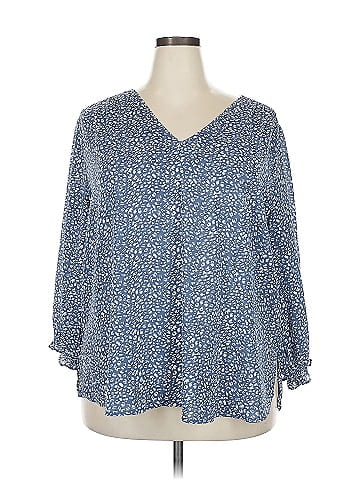 Fun2Fun 3/4 Sleeve Blouse (view 1)