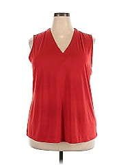 Roaman's Sleeveless Blouse
