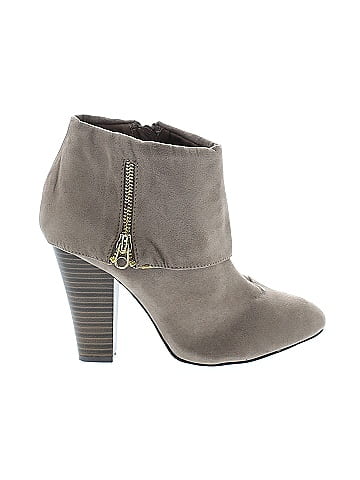 Qupid Ankle Boots (view 1)