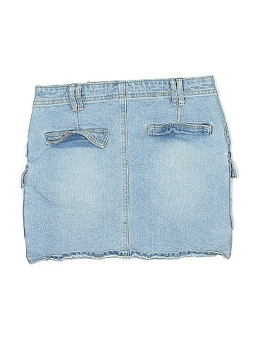 Tractr Denim Skirt (view 2)