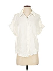 Hem & Thread Short Sleeve Blouse