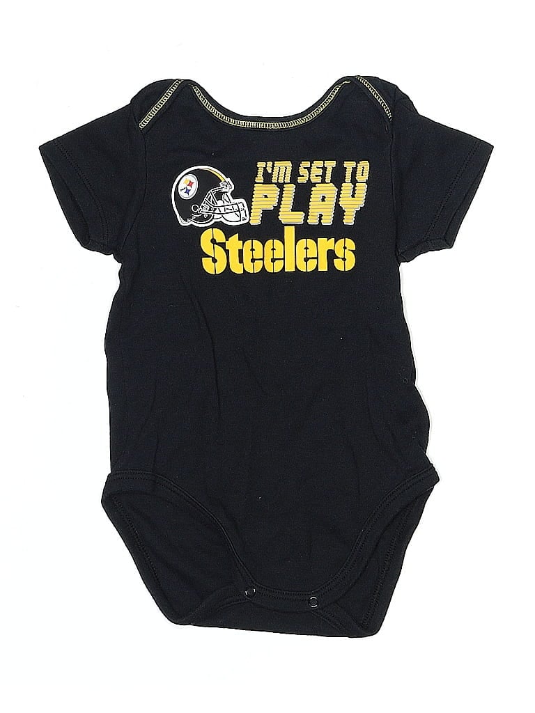 NFL Black Short Sleeve Onesie 12-18 MO / 18 MO - photo 1