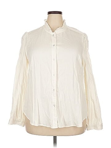 Gap 3/4 Sleeve Blouse (view 1)