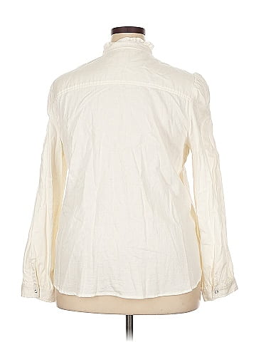 Gap 3/4 Sleeve Blouse (view 2)