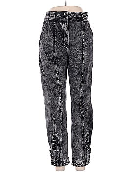 Fashion Nova Gray Black Jeans Size 1
