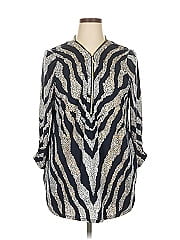 Jm Collection 3/4 Sleeve Blouse