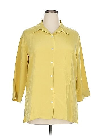 Chico's Design 3/4 Sleeve Silk Top (view 1)