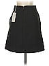 Cos 100% Polyester Solid Black Casual Skirt Size 2 - photo 2