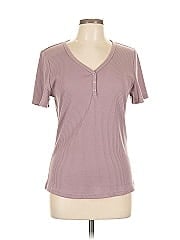 Merokeety Short Sleeve Henley
