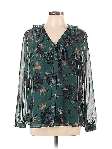 Dana Buchman Long Sleeve Blouse (view 1)