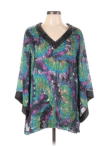 Dana Buchman 3/4 Sleeve Blouse (view 1)