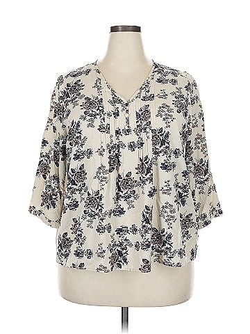 Fun2Fun 3/4 Sleeve Blouse (view 1)