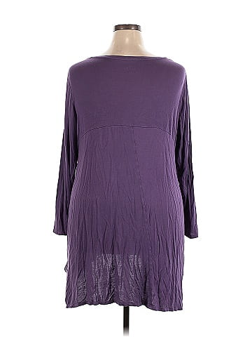 LOGO by Lori Goldstein 3/4 Sleeve T-Shirt (view 2)
