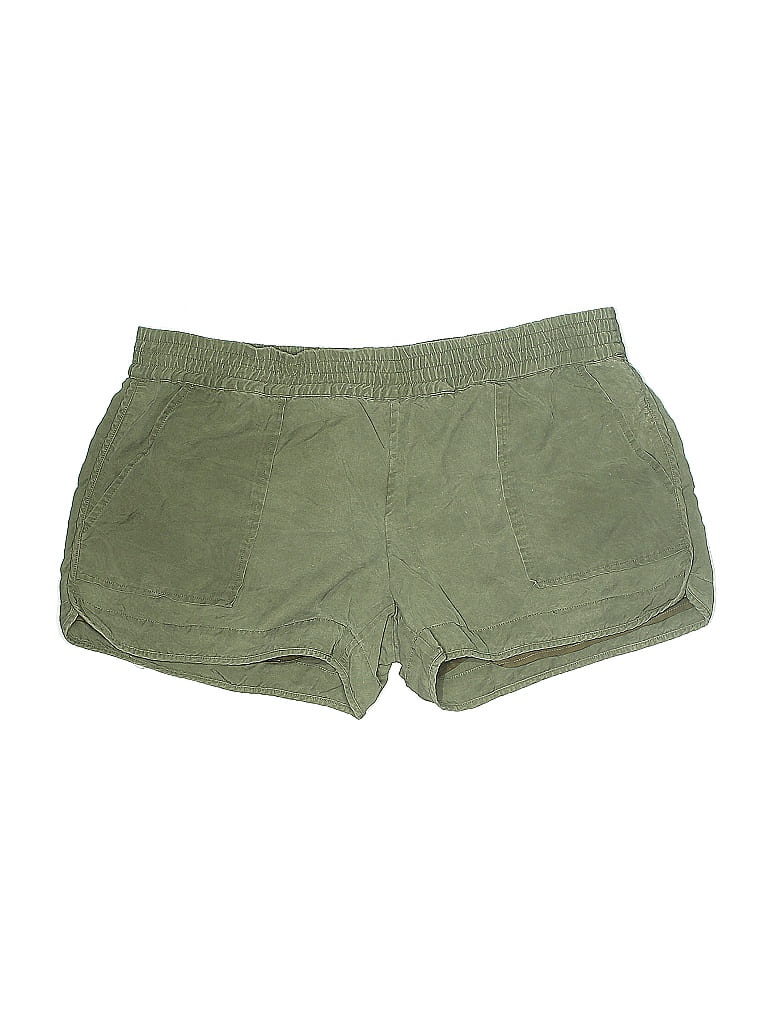 Pre-owned Joie Khaki Shorts In Green